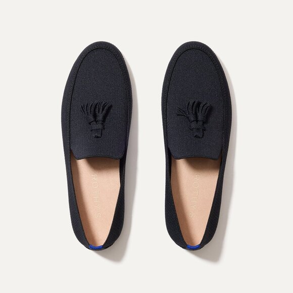 Rothy's - The Ravello Tassel Loafer - Black - Size 10 Men's - Picture 1 of 4